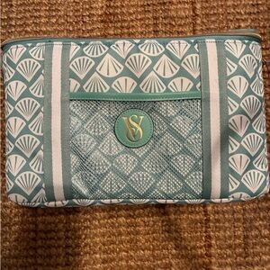 Victoria's Secret Aqua and Cream Insulated Bag